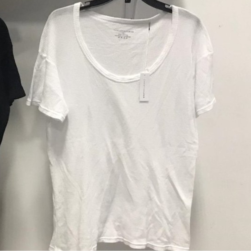 NWT CHRISTINA LEHR Easy Crew Tees t shirt Women loose fit blouse top Size 2